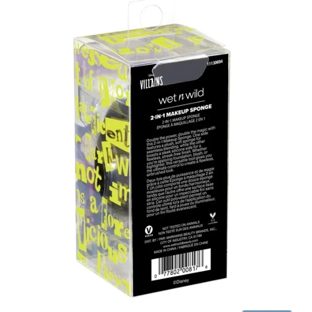 Wet n Wild Disney Villains 2-in-1 Makeup Sponge - Maleficient